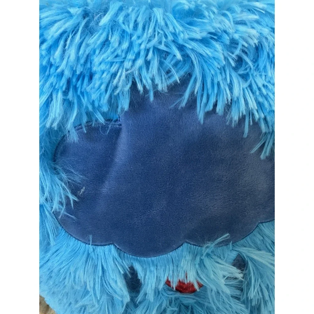 NEW Y2K The Care Bears Blue Grumpy Bear Head Easter Basket Plush Toy NWT Jumbo